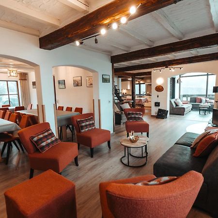 Le Grand Cerf 25 Pers, Malmedy- Chalet Rustique, Jardin Dış mekan fotoğraf