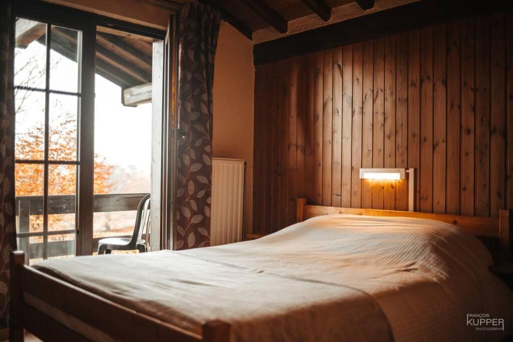 Le Grand Cerf 25 Pers, Malmedy- Chalet Rustique, Jardin Dış mekan fotoğraf
