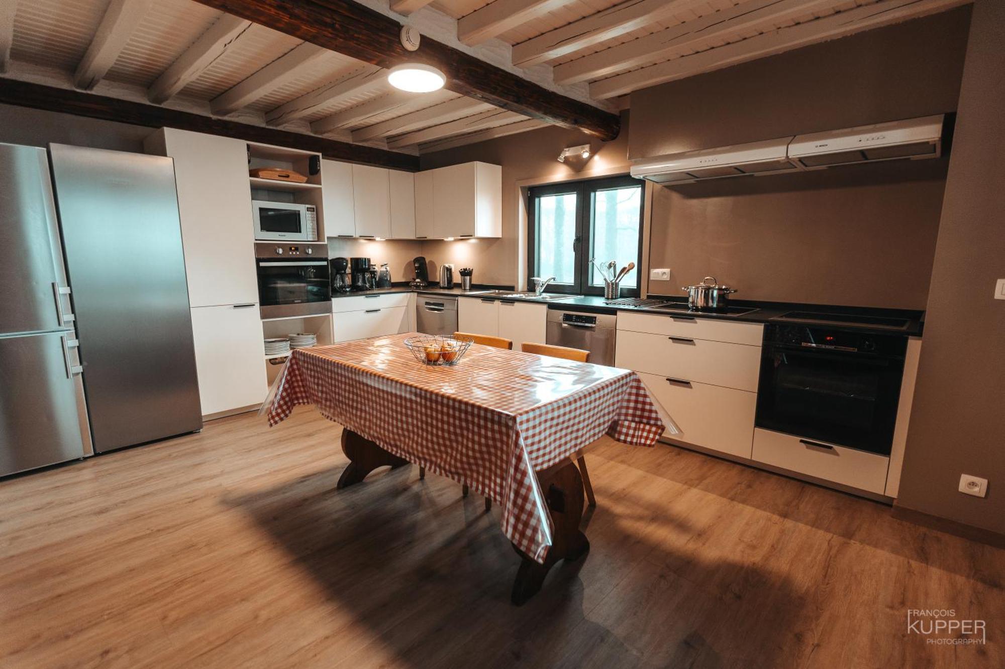 Le Grand Cerf 25 Pers, Malmedy- Chalet Rustique, Jardin Dış mekan fotoğraf