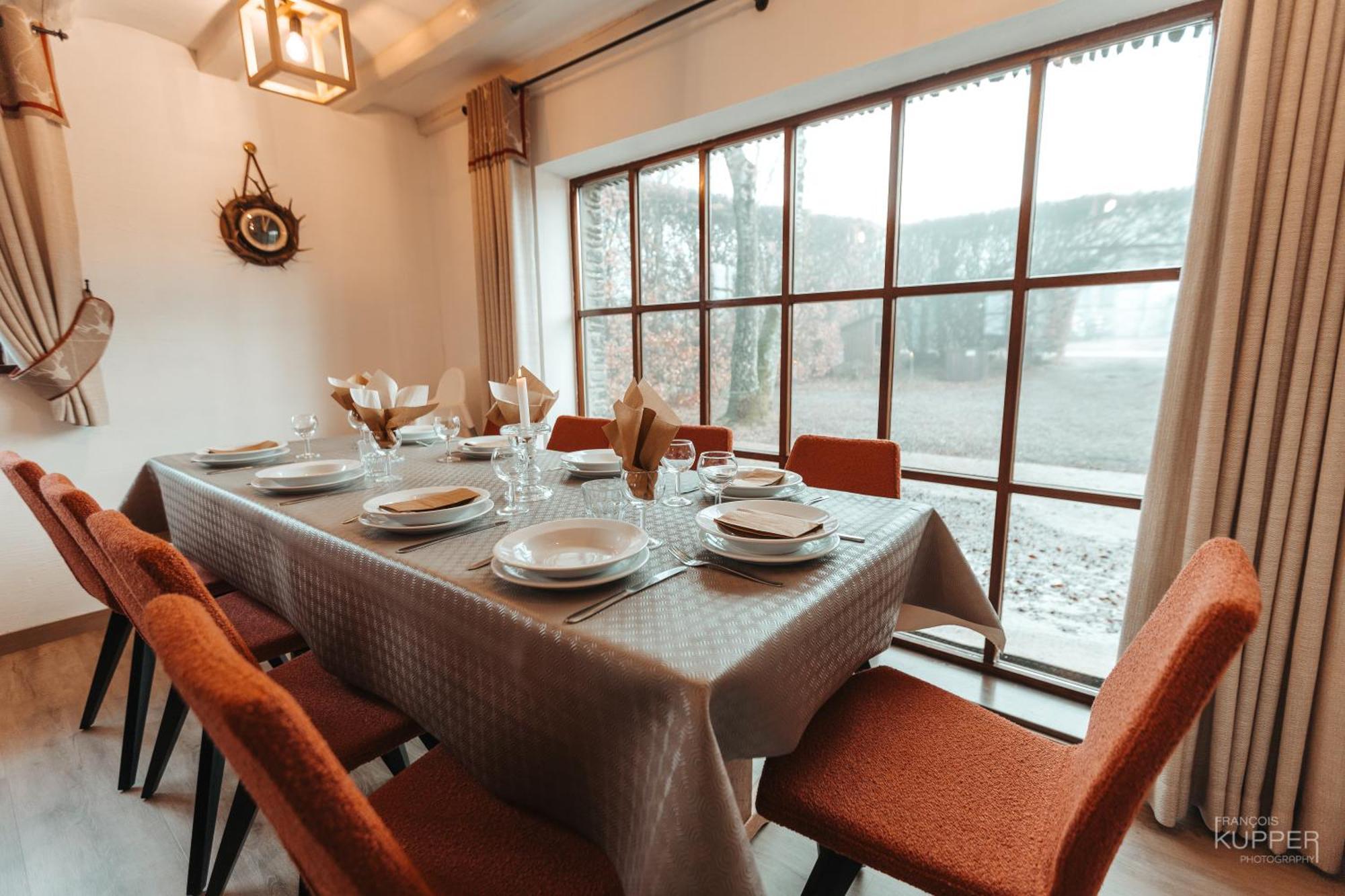 Le Grand Cerf 25 Pers, Malmedy- Chalet Rustique, Jardin Dış mekan fotoğraf