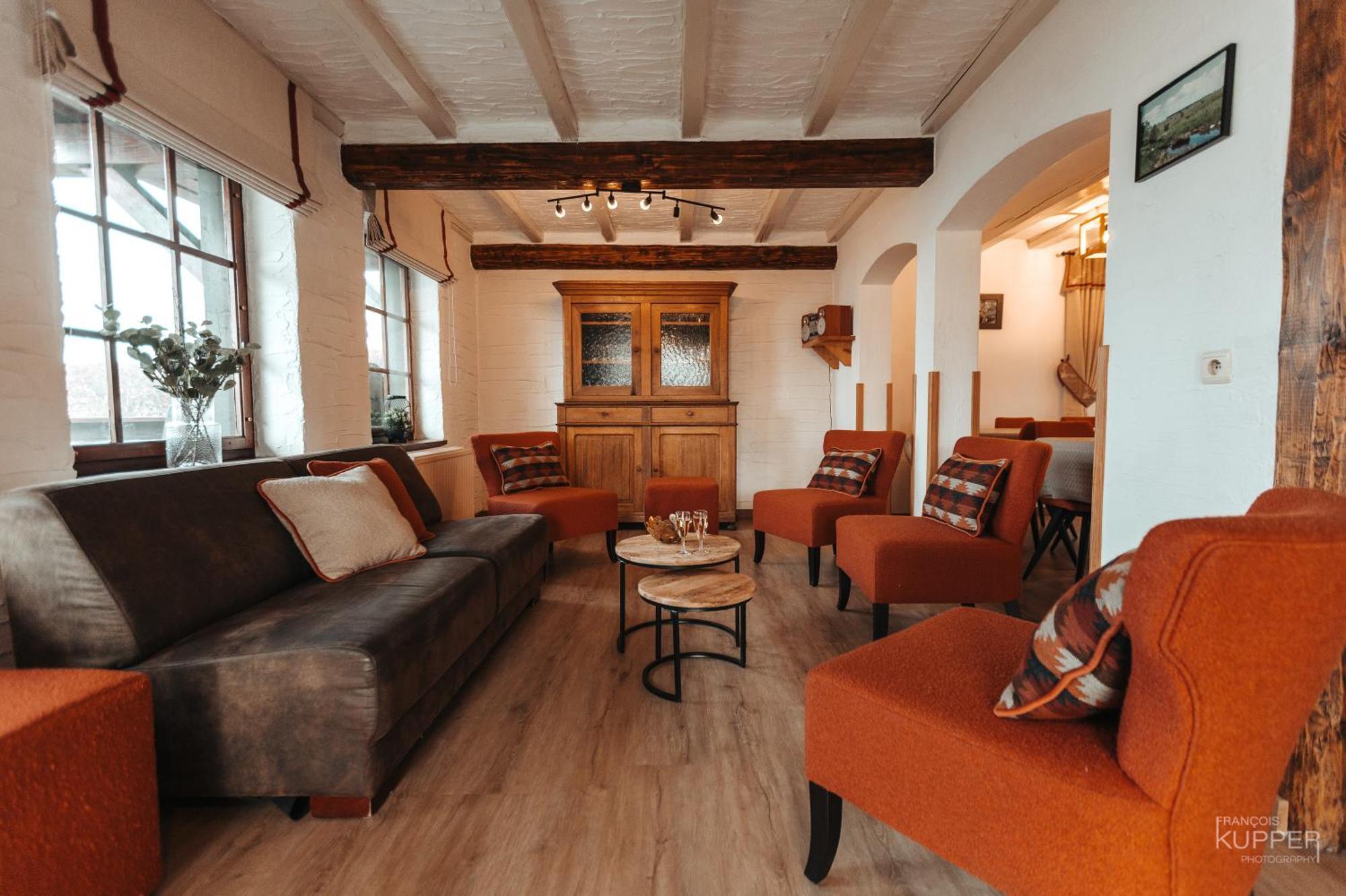 Le Grand Cerf 25 Pers, Malmedy- Chalet Rustique, Jardin Dış mekan fotoğraf